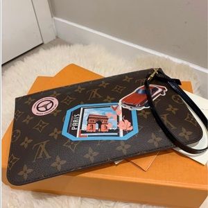 Neverfull Limited Edition World Tour Mm Pouch
